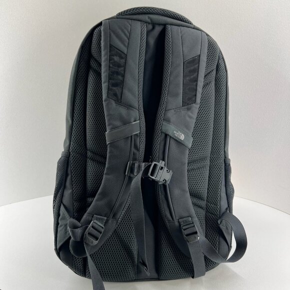 The North Face Groundwork Backpack CTEPP Logo 29L Laptop Sleeve Padded Grey Red - Picture 2 of 14